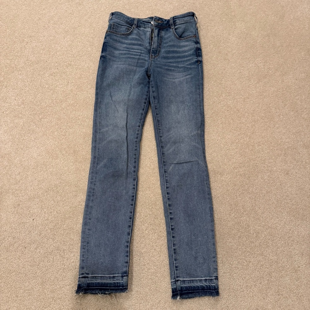 Pilcro Dark Blue Skinny Jeans
